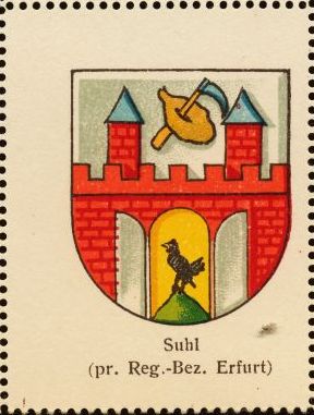 Wappen von Suhl/Coat of arms (crest) of Suhl