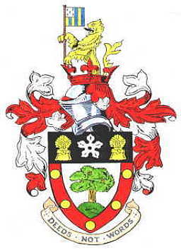 Arms (crest) of Ashby-de-la Zouch RDC