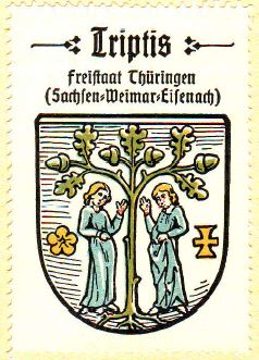 Wappen von Triptis/Coat of arms (crest) of Triptis