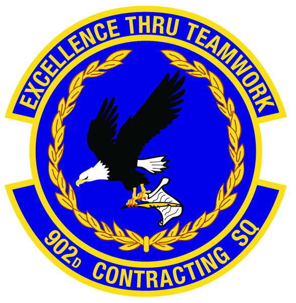 File:902nd Contracting Squadron, US Air Force.png