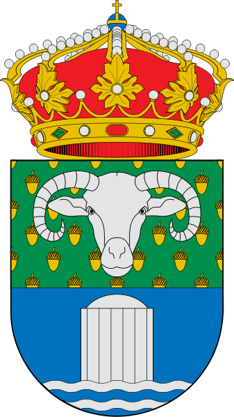Escudo de Saucedilla/Arms (crest) of Saucedilla