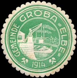 Wappen von Gröba/Arms (crest) of Gröba