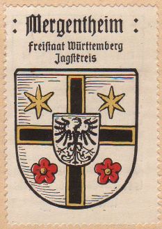Wappen von Bad Mergentheim/Coat of arms (crest) of Bad Mergentheim