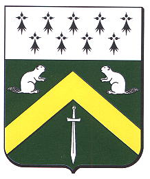 Blason de Bouvron (Loire-Atlantique)/Arms of Bouvron (Loire-Atlantique)
