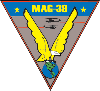 Coat of arms (crest) of the Marine Aircraft Group 39, USMC
