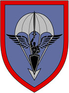 Coat of arms (crest) of the Parachute Jaeger Regiment 26, German Army