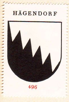 Wappen von/Blason de Hägendorf