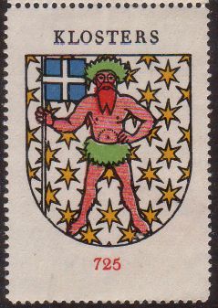 Wappen von/Blason de Klosters-Serneus