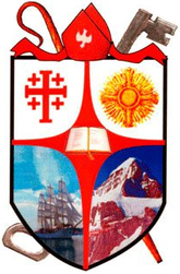 Arms (crest) of Diocese of Litoral Ecuador