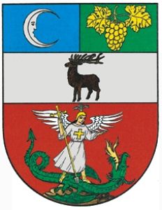 Wappen von Wien XV : Rudolfsheim-Fünfhaus/Arms (crest) of Wien XV : Rudolfsheim-Fünfhaus