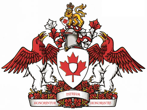 Coat of arms (crest) of Canadian Heraldic Authority