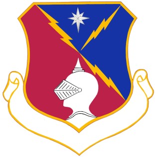 Coat of arms (crest) of the 65th Air Division, US Air Force