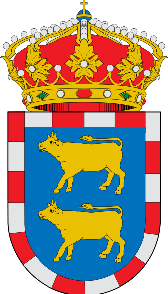 Escudo de Novillas/Arms (crest) of Novillas