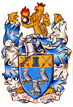 Arms (crest) of Frimley and Camberley