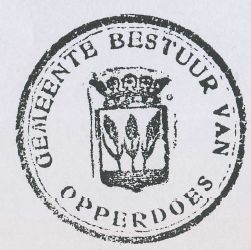 Wapen van Opperdoes/Coat of arms (crest) of Opperdoes