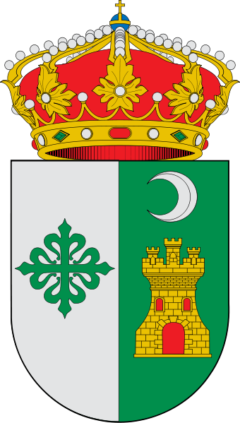 Escudo de Portezuelo (Cáceres)/Arms (crest) of Portezuelo (Cáceres)