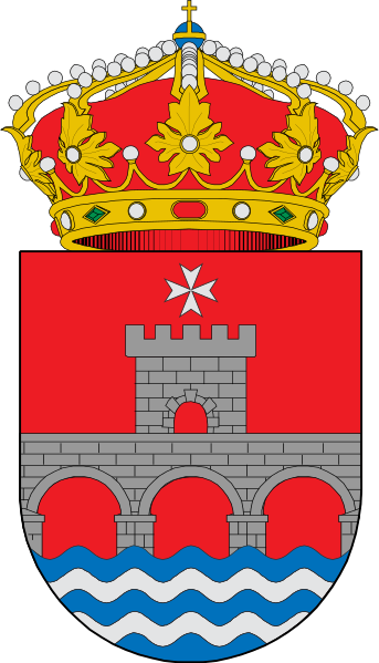 Escudo de Castrelo de Miño/Arms (crest) of Castrelo de Miño