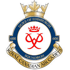 Coat of arms (crest) of the No 608 (Duke of Edinburgh) Squadron, Royal Air Cadets