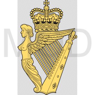 Coat of arms (crest) of the The Royal Irish Regiment (27th (Inniskilling), 83rd adn 87th and Ulster Defence Regiment), British Army