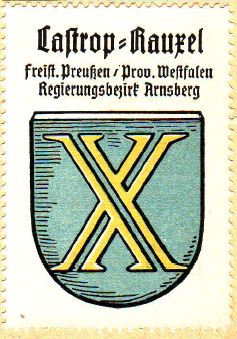 Wappen von Castrop-Rauxel/Coat of arms (crest) of Castrop-Rauxel