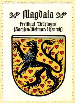 Wappen von Magdala/Coat of arms (crest) of Magdala
