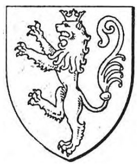 Arms (crest) of Robert de Cressonsart