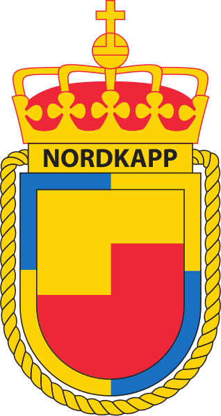 Coat of arms (crest) of the Coast Guard Vessel KV Nordkapp, Norwegian Navy