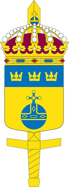 Coat of arms (crest) of the Military Region Center, Sweden