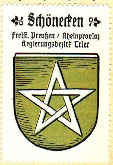 Wappen von Schönecken/Coat of arms (crest) of Schönecken