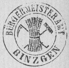 Siegel von Binzgen