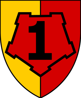 Emblem (crest) of the I Battalion, The Danish Life Regiment, Danish Army