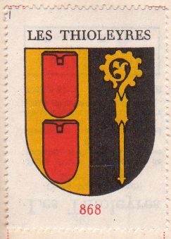 Wappen von/Blason de Les Thioleyres
