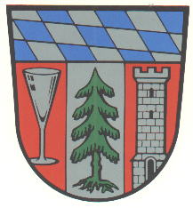 Wappen von Regen (kreis)/Arms (crest) of Regen (kreis)