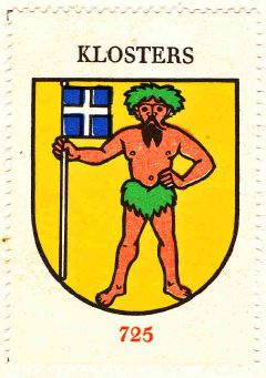 Wappen von/Blason de Klosters-Serneus