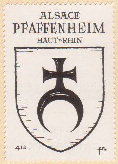 Blason de Pfaffenheim/Coat of arms (crest) of {{PAGENAME