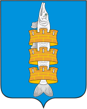 Coat of arms (crest) of Rybinsky Rayon