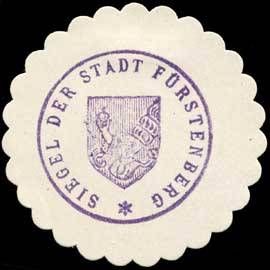 Seal of Fürstenberg/Havel
