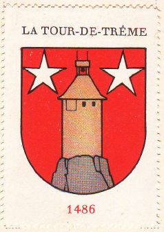 Wappen von/Blason de La Tour-de-Trème
