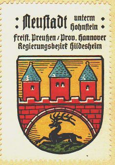 Wappen von Neustadt/Harz/Coat of arms (crest) of Neustadt/Harz