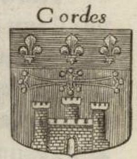 Arms of Cordes-sur-Ciel