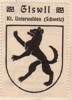 Wappen von/Blason de Giswil
