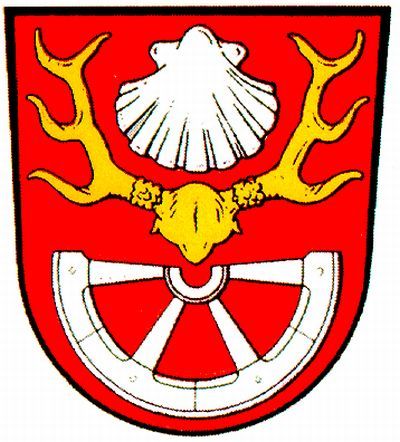 Wappen von Wiesen (Unterfranken)/Arms (crest) of Wiesen (Unterfranken)