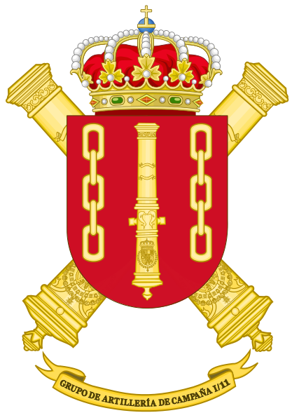 File:Field Artillery Group I-11, Spanish Army.png