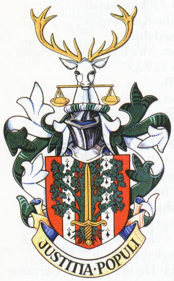 Arms (crest) of Nottinghamshire Magistrates Court Committee