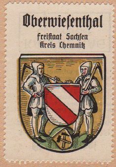 Wappen von Oberwiesenthal/Coat of arms (crest) of Oberwiesenthal