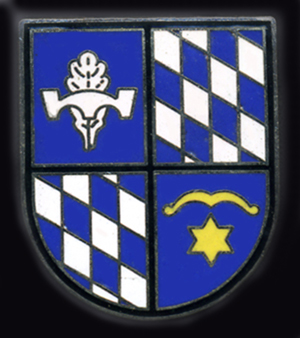 Coat of arms (crest) of the 4th Armoured Pioneer Battalion, German Army