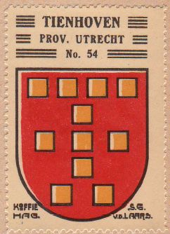 Wapen van Tienhoven (Ut)/Coat of arms (crest) of Tienhoven (Ut)