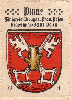 Coat of arms (crest) of Pniewy (Szamotuły)