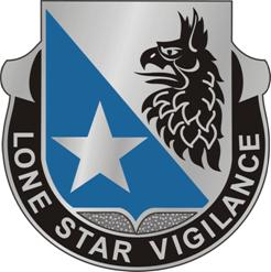 Coat of arms (crest) of 636th Military Intelligence Battalion, Texas Army National Guard