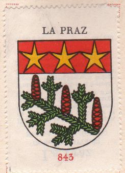 Wappen von La Praz (Vaud)/Coat of arms (crest) of La Praz (Vaud)